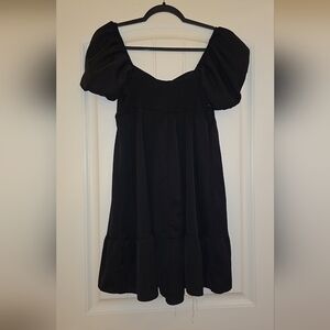 Elegant Black Mini Dress Excellent Condition Size Small